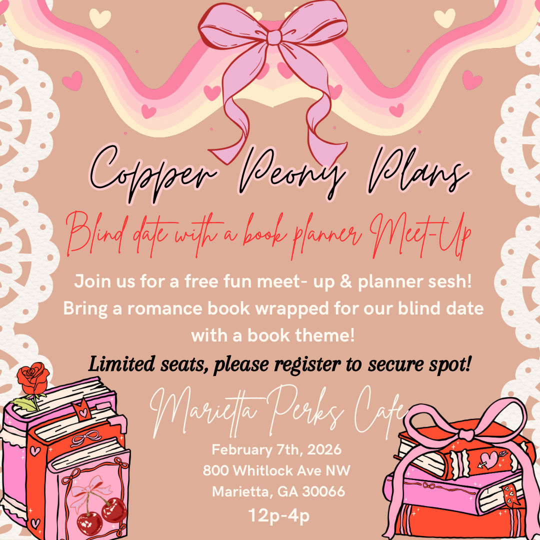 Blind date with a book planner Meet-Up