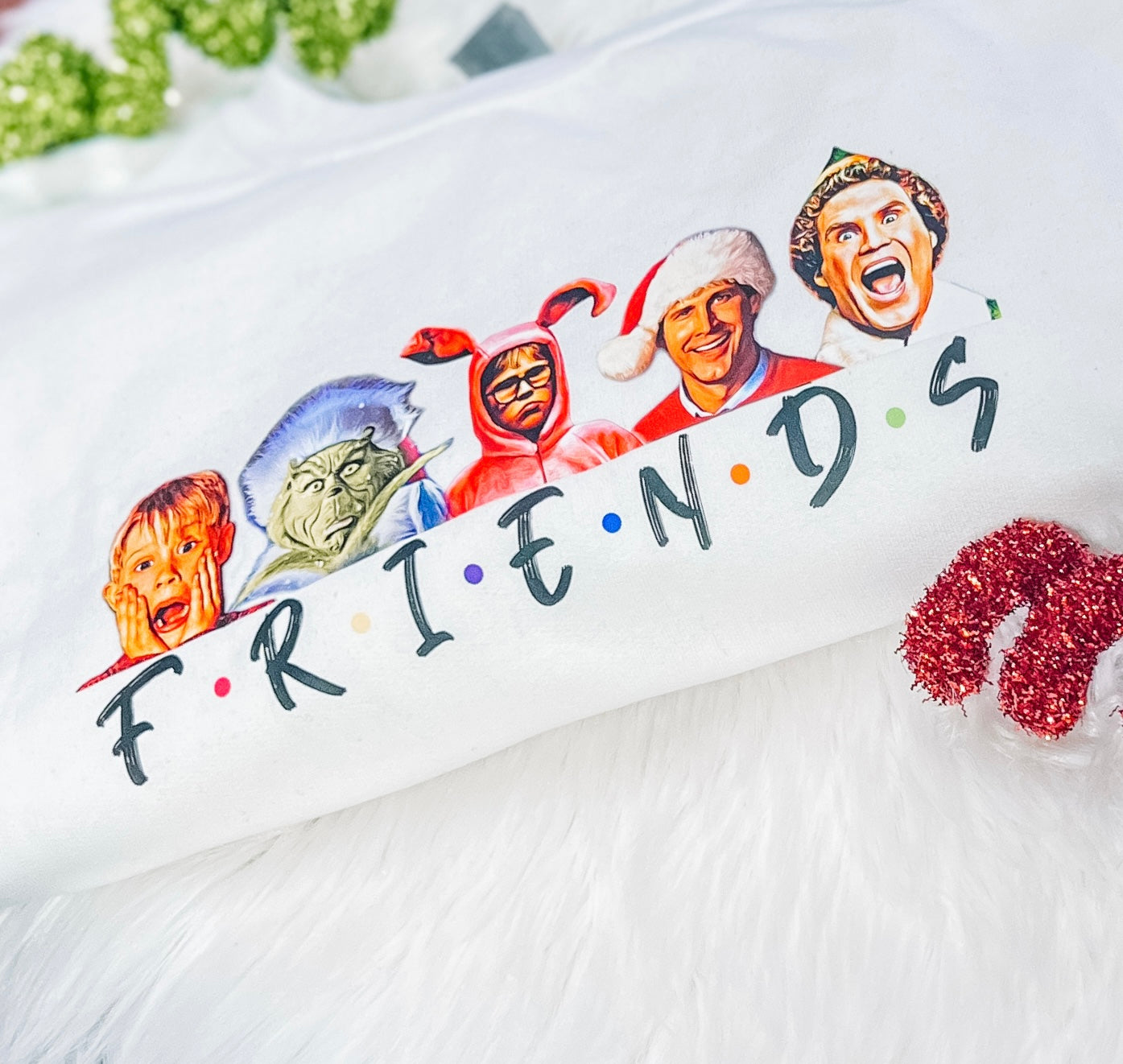 Christmas “Friends” sweatshirt