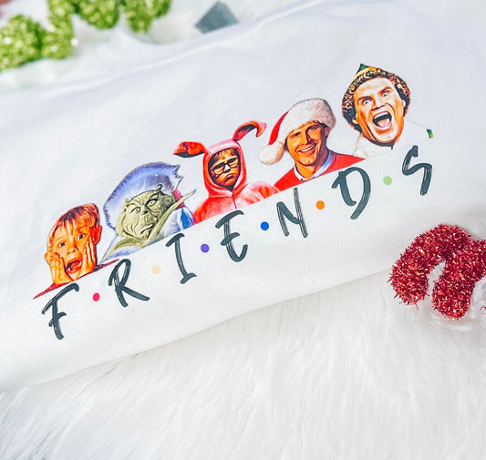 Christmas “Friends” sweatshirt