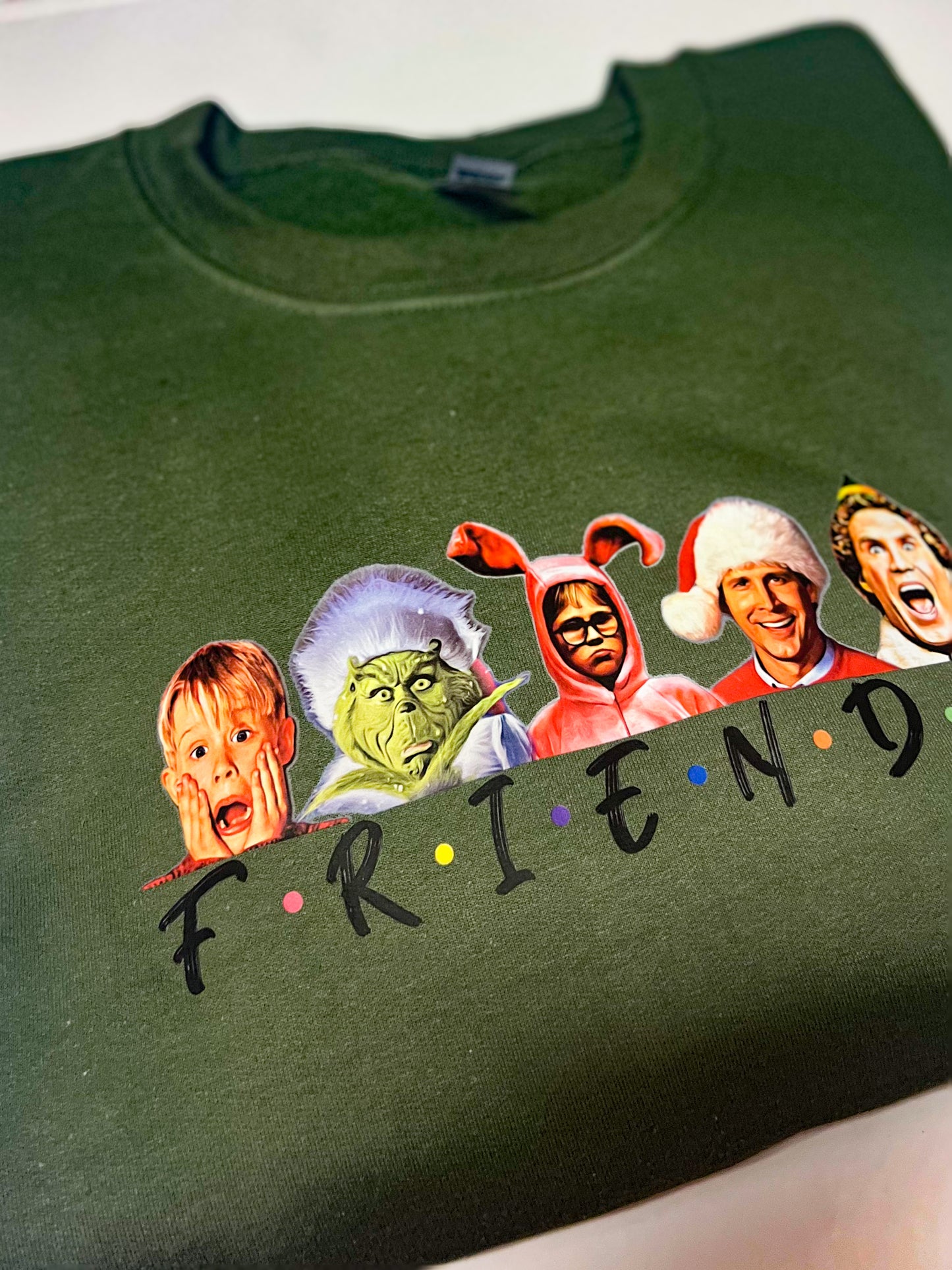 Christmas “Friends” sweatshirt